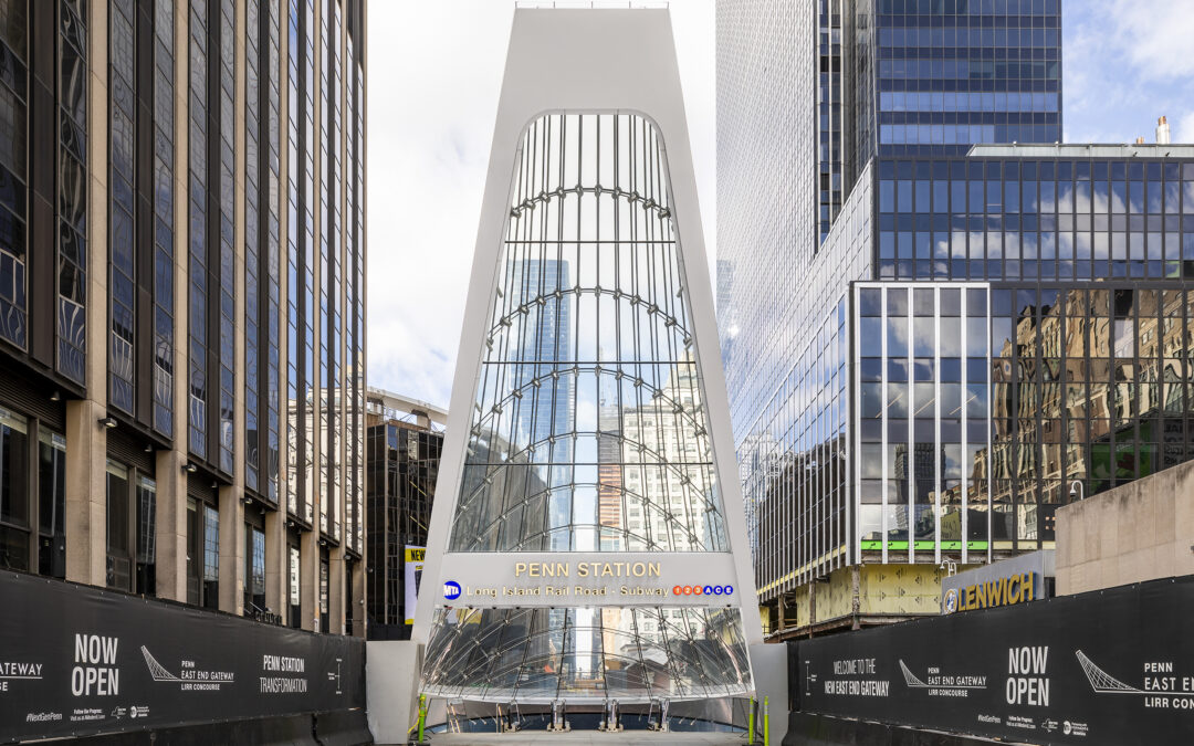 Penn Station 33rd St Entrance Wins ACEC Engineering Excellence Award