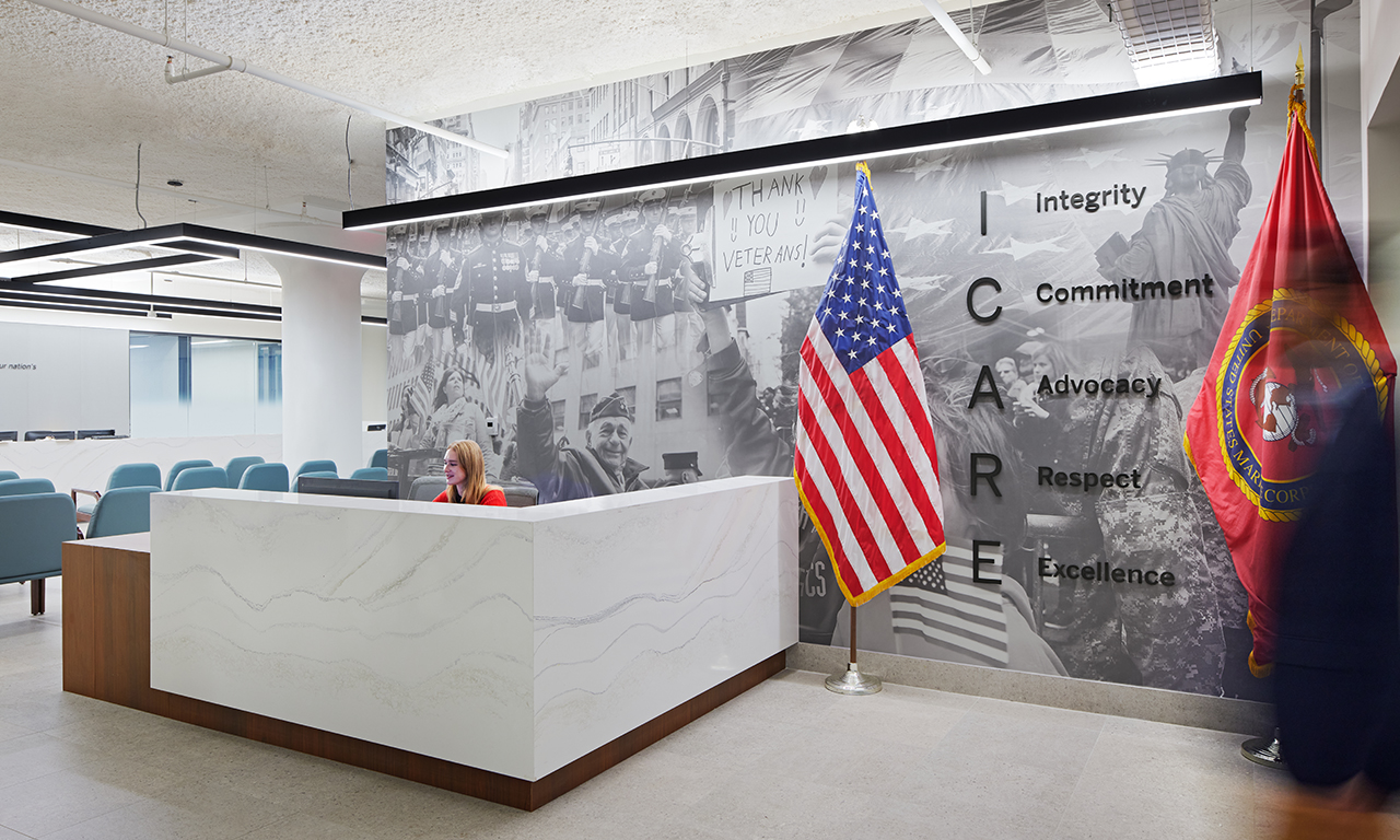 GSA Veterans Benefits Administration Office Renovation | Via Collective