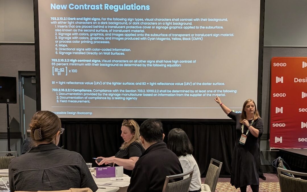 Building Accessibility through Experience: Inside SEGD’s First Accessible Design Bootcamp